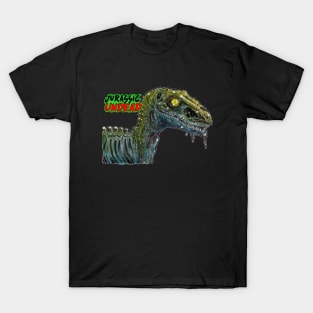 Jurassic Undead Raptor Head T-Shirt